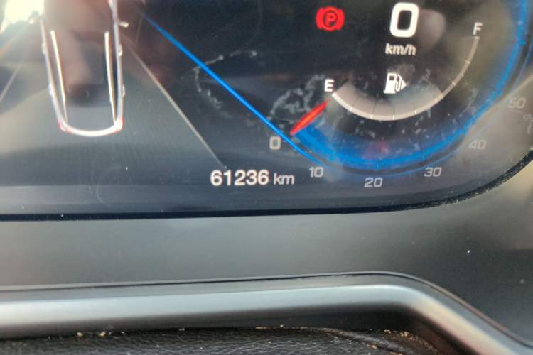 Used GAC Trumpchi GS4 COUPE 2020 270T Automatic Luxury Edition Odometer Close Up