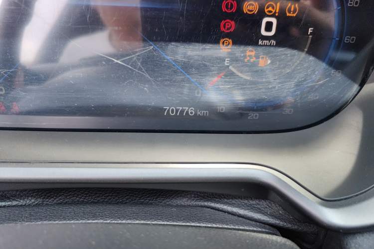 Used GAC Trumpchi GS4 COUPE 2020 270T Automatic Luxury Edition Odometer Close Up