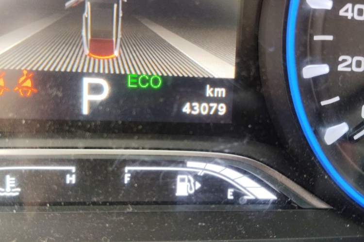 Used GAC Trumpchi GS4 COUPE 2020 270T Automatic Smart Connectivity Edition Odometer Close Up