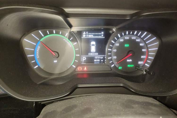 Used GAC Trumpchi GS4 New Energy 2017 1.5L PHEV Smart Enjoyment Edition Odometer Close Up