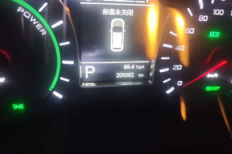 Used GAC Trumpchi GS4 New Energy 2017 1.5L PHEV Deluxe Edition Odometer Close Up