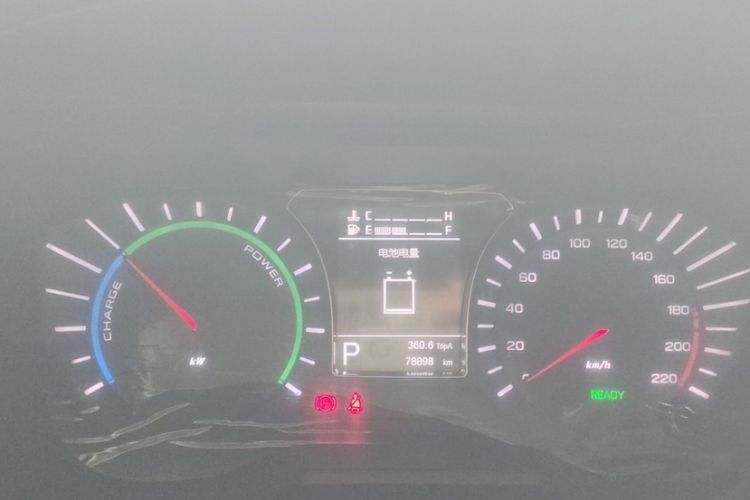 Used GAC Trumpchi GS4 New Energy 2017 1.5L PHEV Deluxe Edition Odometer Close Up