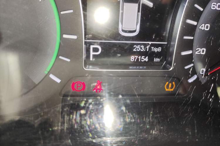 Used GAC Trumpchi GS4 New Energy 2017 1.5L PHEV Deluxe Edition Odometer Close Up