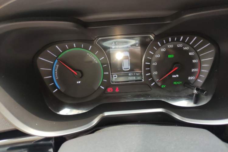 Used GAC Trumpchi GS4 New Energy 2017 1.5L PHEV Deluxe Edition Odometer Close Up