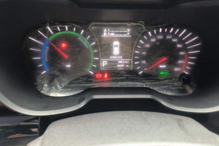 Used GAC Trumpchi GS4 New Energy 2017 1.5L PHEV Smart Enjoyment Edition Odometer Close Up