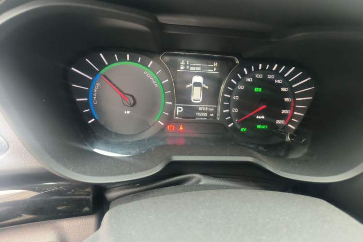 Used GAC Trumpchi GS4 New Energy 2017 1.5L PHEV Smart Enjoyment Edition Odometer Close Up