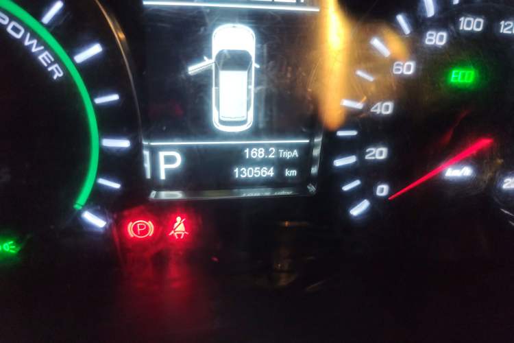 Used GAC Trumpchi GS4 New Energy 2017 1.5L PHEV Deluxe Edition Odometer Close Up