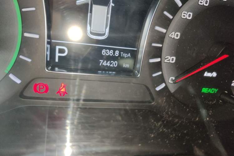 Used GAC Trumpchi GS4 New Energy 2017 1.5L PHEV Smart Enjoyment Edition Odometer Close Up