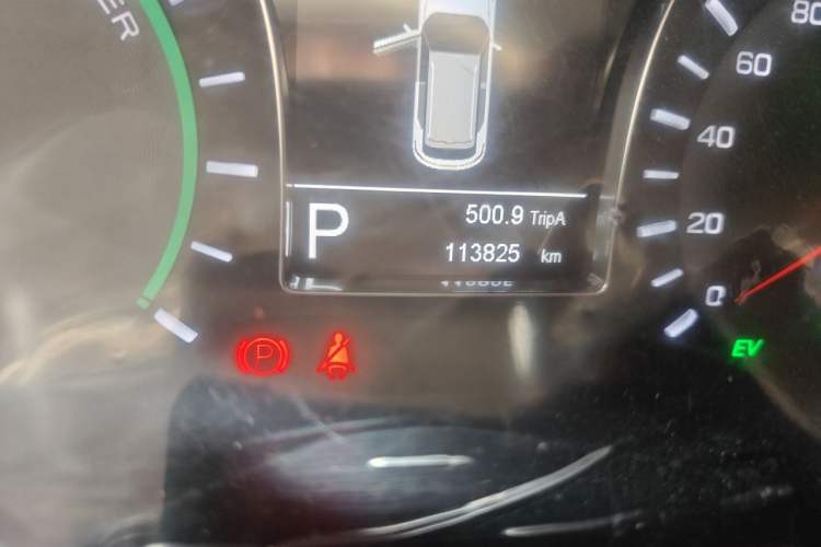Used GAC Trumpchi GS4 New Energy 2017 1.5L PHEV Smart Enjoyment Edition Odometer Close Up