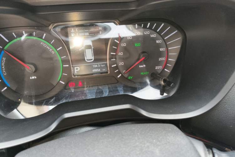 Used GAC Trumpchi GS4 New Energy 2017 1.5L PHEV Smart Enjoyment Edition Odometer Close Up