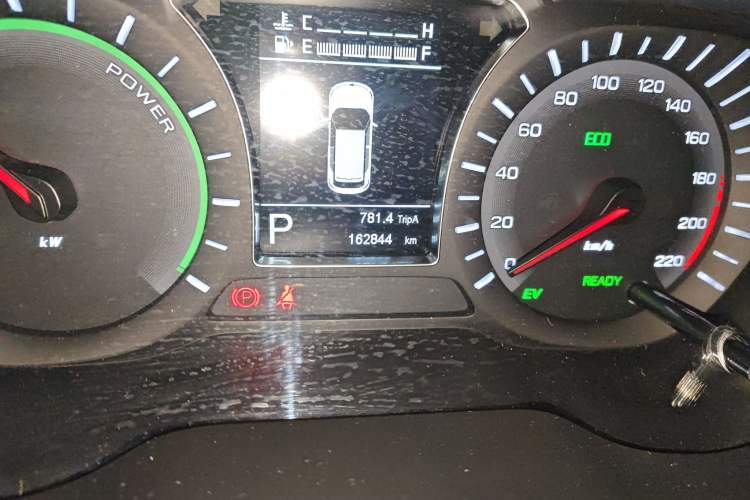Used GAC Trumpchi GS4 New Energy 2017 1.5L PHEV Smart Enjoyment Edition Odometer Close Up