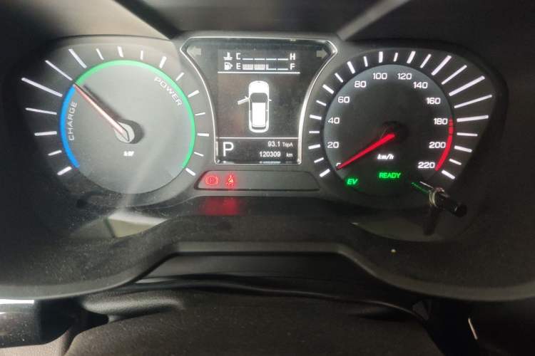 Used GAC Trumpchi GS4 New Energy 2017 1.5L PHEV Smart Enjoyment Edition Odometer Close Up