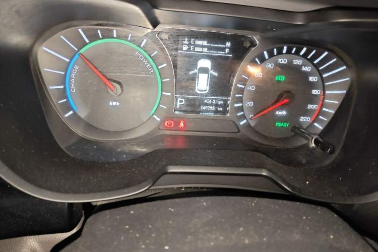 Used GAC Trumpchi GS4 New Energy 2017 1.5L PHEV Smart Enjoyment Edition Odometer Close Up
