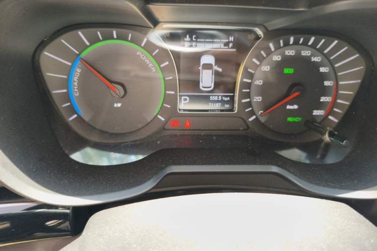 Used GAC Trumpchi GS4 New Energy 2017 1.5L PHEV Smart Enjoyment Edition Odometer Close Up