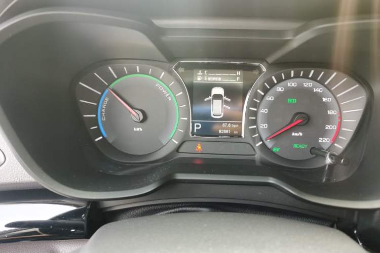 Used GAC Trumpchi GS4 New Energy 2017 1.5L PHEV Deluxe Edition Odometer Close Up