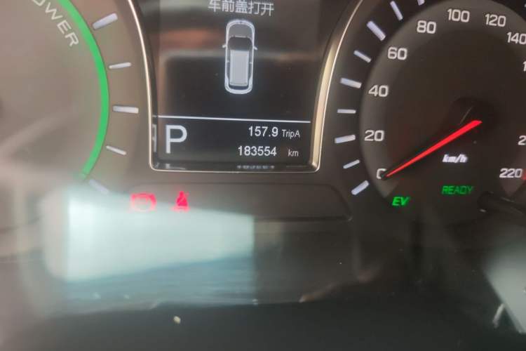 Used GAC Trumpchi GS4 New Energy 2017 1.5L PHEV Smart Enjoyment Edition Odometer Close Up