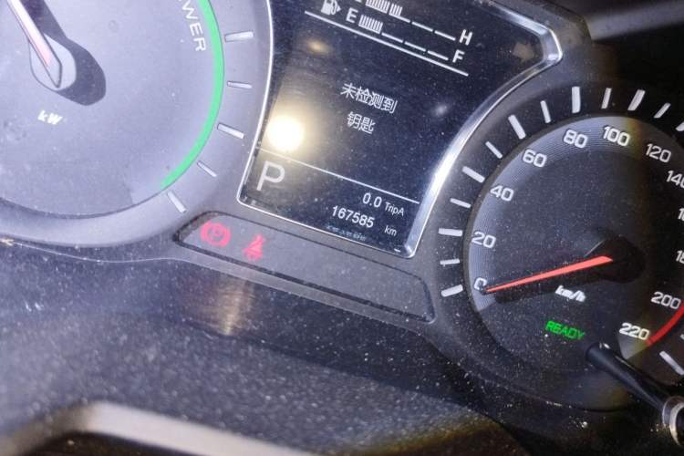 Used GAC Trumpchi GS4 New Energy 2017 1.5L PHEV Deluxe Edition Odometer Close Up