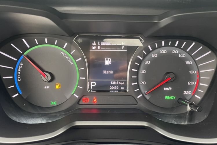Used GAC Trumpchi GS4 New Energy 2017 1.5L PHEV Smart Enjoyment Edition Odometer Close Up