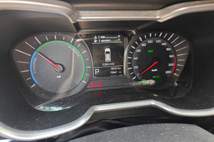 Used GAC Trumpchi GS4 New Energy 2019 1.5L PHEV Smart Enjoyment Version Odometer Close Up