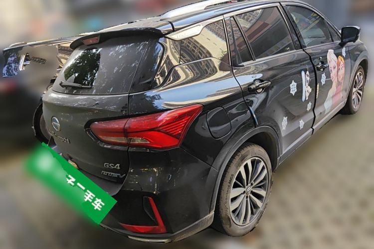 Used GAC Trumpchi GS4 New Energy 2019 1.5L PHEV Deluxe Edition Rear Right 45 Deg