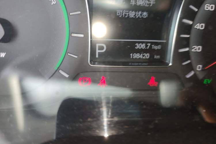 Used GAC Trumpchi GS4 New Energy 2019 1.5L PHEV Deluxe Edition Odometer Close Up