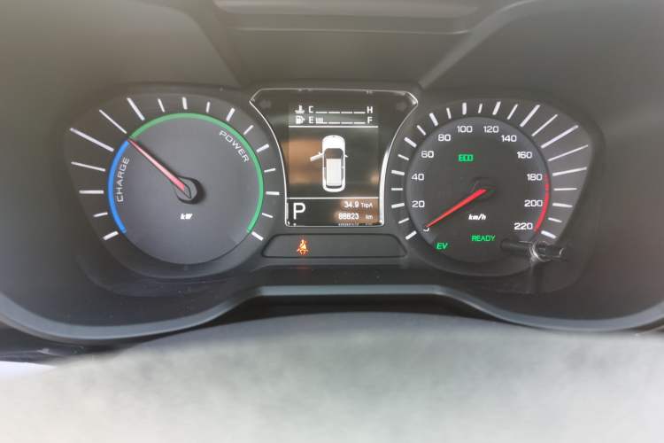 Used GAC Trumpchi GS4 New Energy 2019 1.5L PHEV Smart Enjoyment Version Odometer Close Up