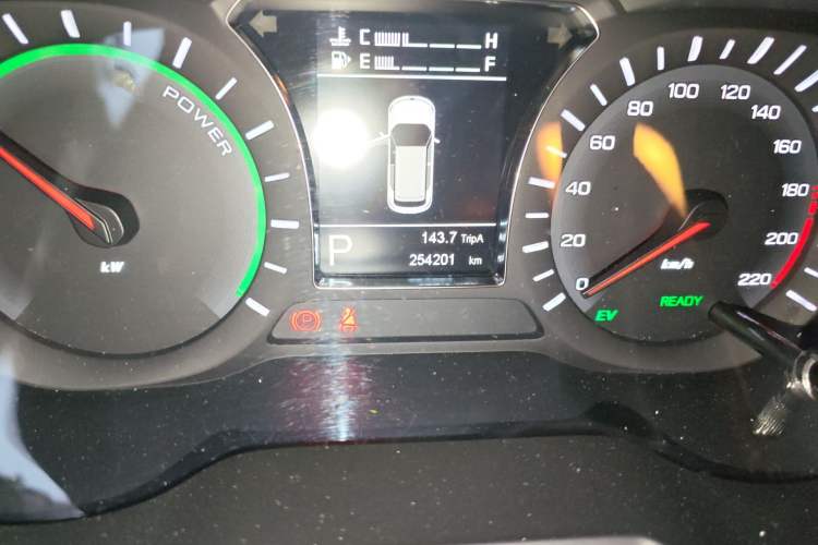 Used GAC Trumpchi GS4 New Energy 2019 1.5L PHEV Smart Enjoyment Version Odometer Close Up