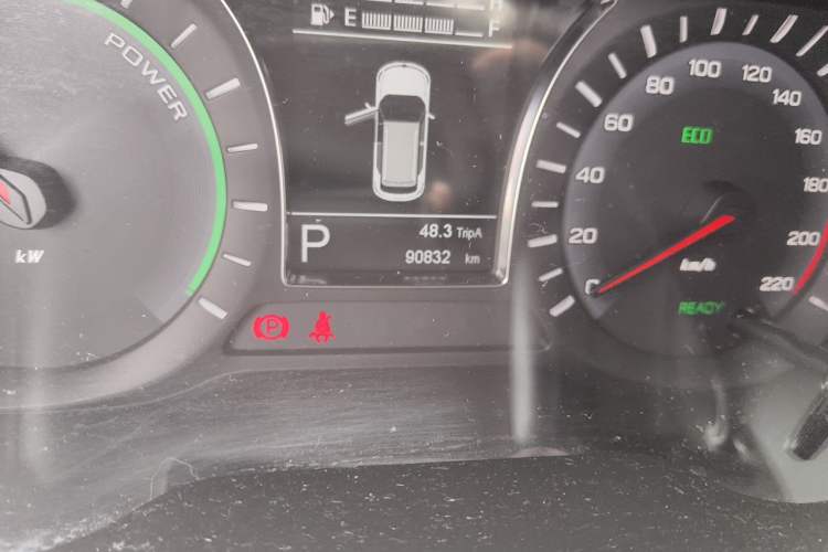 Used GAC Trumpchi GS4 New Energy 2019 1.5L PHEV Smart Enjoyment Version Odometer Close Up
