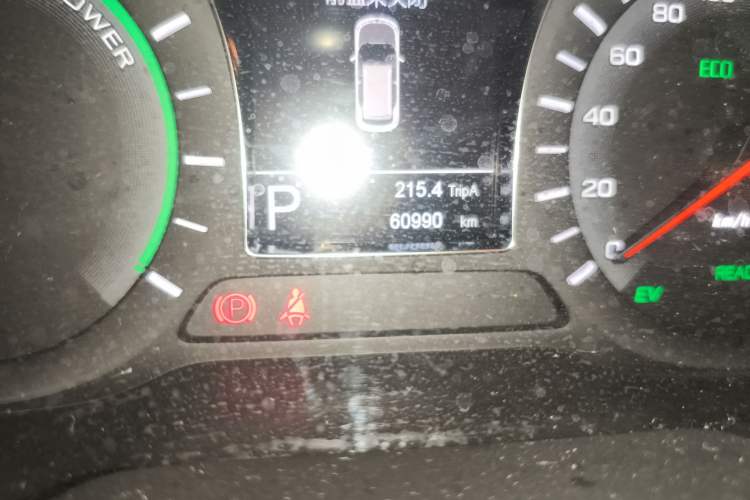 Used GAC Trumpchi GS4 New Energy 2019 1.5L PHEV Smart Enjoyment Version Odometer Close Up