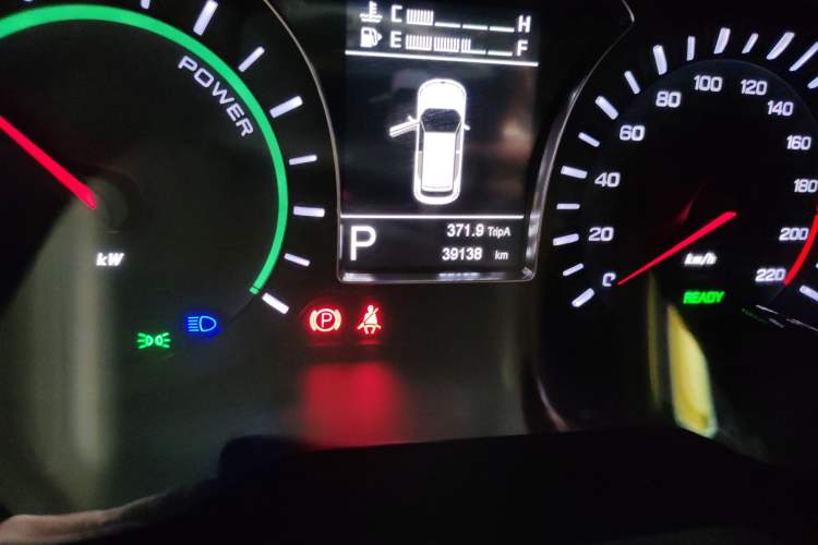 Used GAC Trumpchi GS4 New Energy 2019 1.5L PHEV Deluxe Edition Odometer Close Up