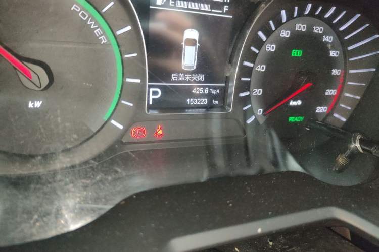 Used GAC Trumpchi GS4 New Energy 2019 1.5L PHEV Smart Enjoyment Version Odometer Close Up