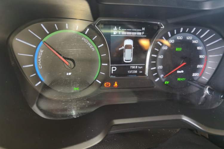 Used GAC Trumpchi GS4 New Energy 2019 1.5L PHEV Smart Enjoyment Version Odometer Close Up
