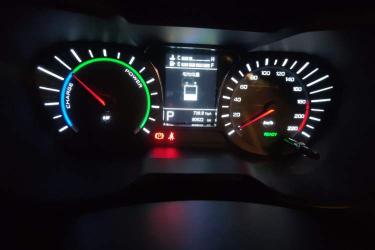 Used GAC Trumpchi GS4 New Energy 2019 1.5L PHEV Smart Enjoyment Version Odometer Close Up
