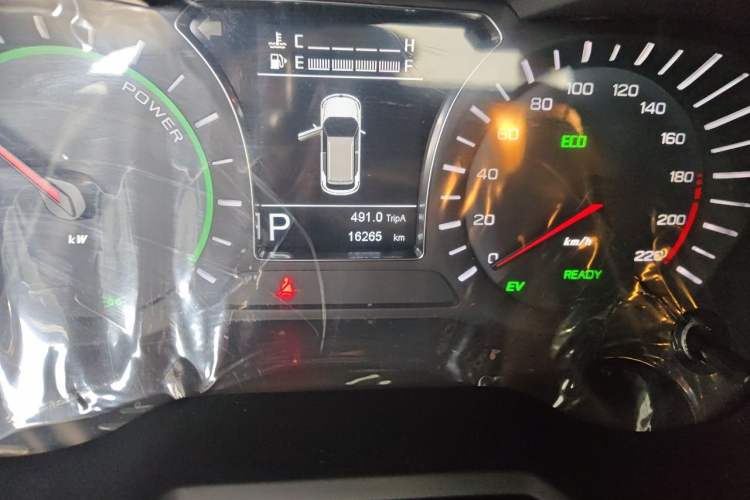 Used GAC Trumpchi GS4 New Energy 2019 1.5L PHEV Deluxe Edition Odometer Close Up