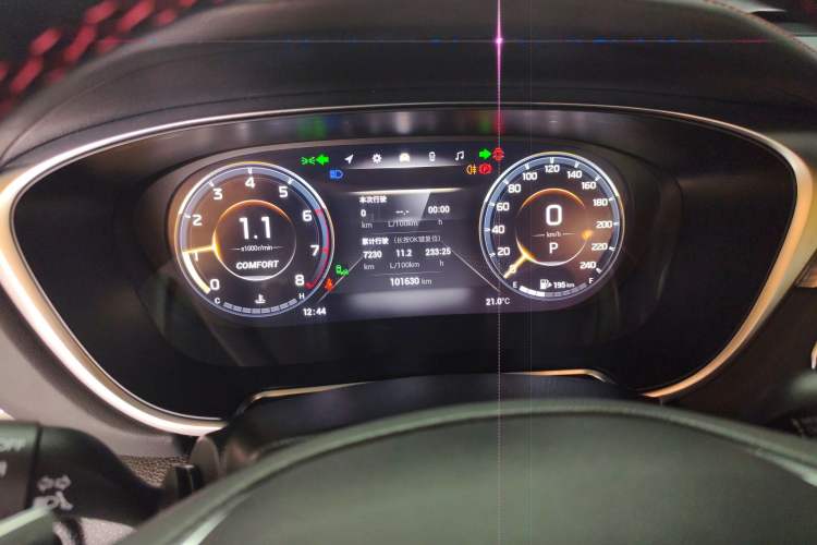 Used GAC Trumpchi GS4 PLUS 2021 390T Automatic Starry Edition Instrument Cluster