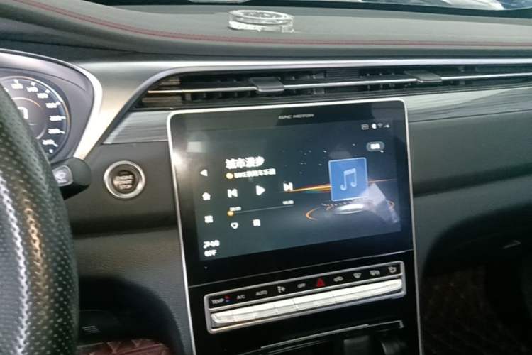 Used GAC Trumpchi GS4 PLUS 2021 390T Automatic Nebula Edition Audio And AC Panel