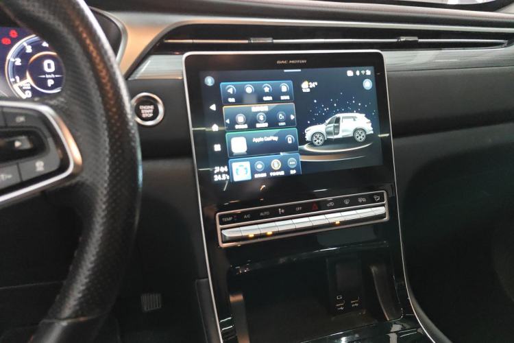 Used GAC Trumpchi GS4 PLUS 2021 390T Automatic Nebula Edition Audio And AC Panel