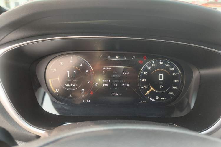 Used GAC Trumpchi GS4 PLUS 2021 270T Automatic Galaxy Edition Instrument Cluster