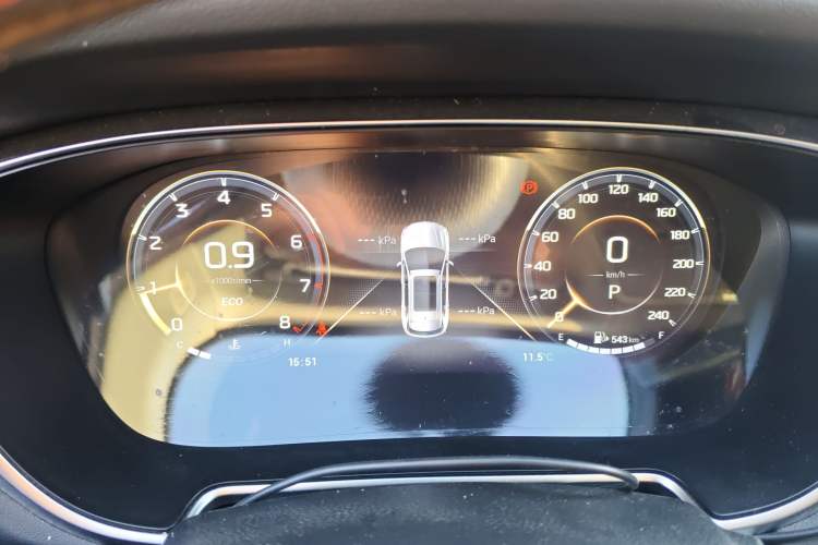 Used GAC Trumpchi GS4 PLUS 2021 270T Automatic Galaxy Edition Instrument Cluster