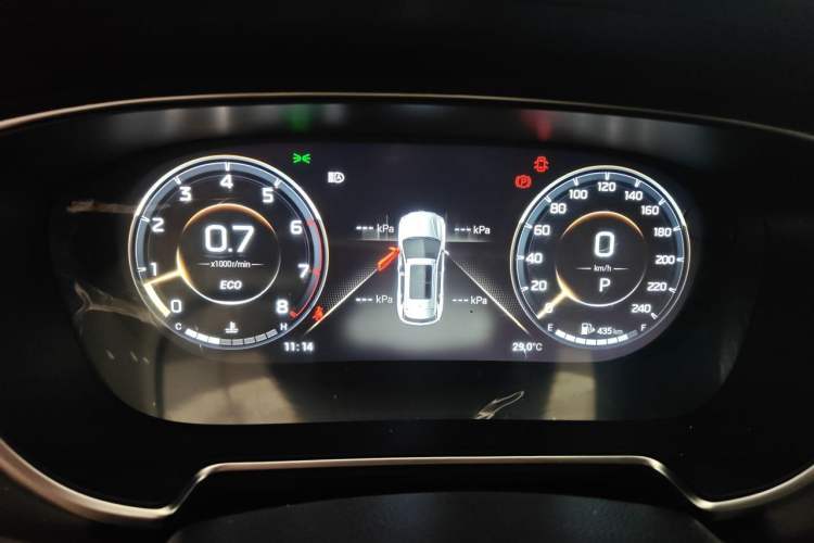 Used GAC Trumpchi GS4 PLUS 2021 390T Automatic Nebula Edition Instrument Cluster