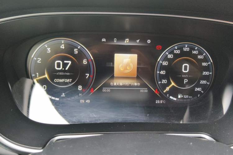 Used GAC Trumpchi GS4 PLUS 2021 270T Automatic Galaxy Edition Instrument Cluster