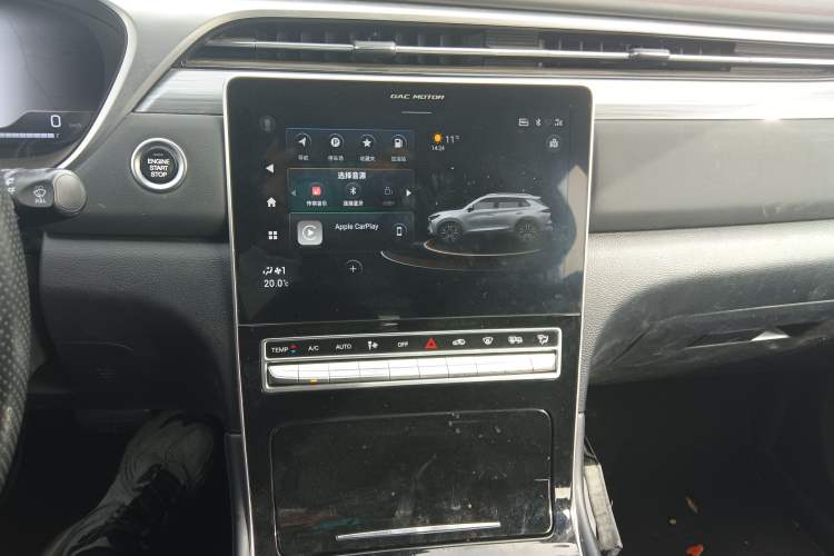 Used GAC Trumpchi GS4 PLUS 2021 390T Automatic Nebula Edition Audio And AC Panel