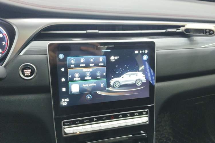 Used GAC Trumpchi GS4 PLUS 2021 270T Automatic Galaxy Edition Audio And AC Panel