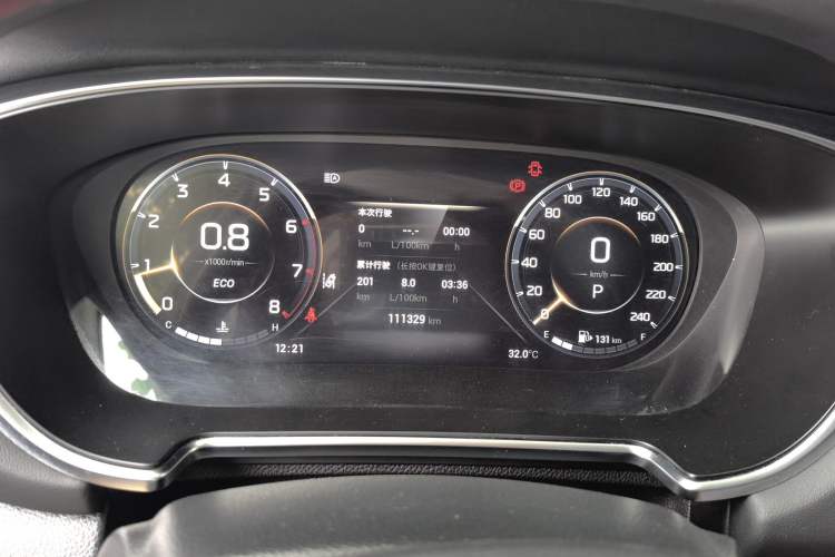 Used GAC Trumpchi GS4 PLUS 2021 270T Automatic Galaxy Edition Instrument Cluster