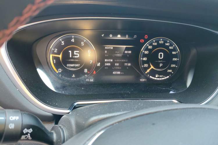 Used GAC Trumpchi GS4 PLUS 2021 390T Automatic Nebula Edition Instrument Cluster