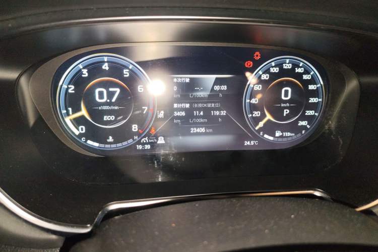 Used GAC Trumpchi GS4 PLUS 2021 390T Automatic Nebula Edition Instrument Cluster