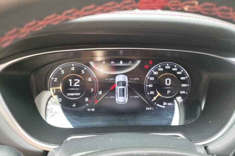 Used GAC Trumpchi GS4 PLUS 2021 270T Automatic Galaxy Edition Instrument Cluster