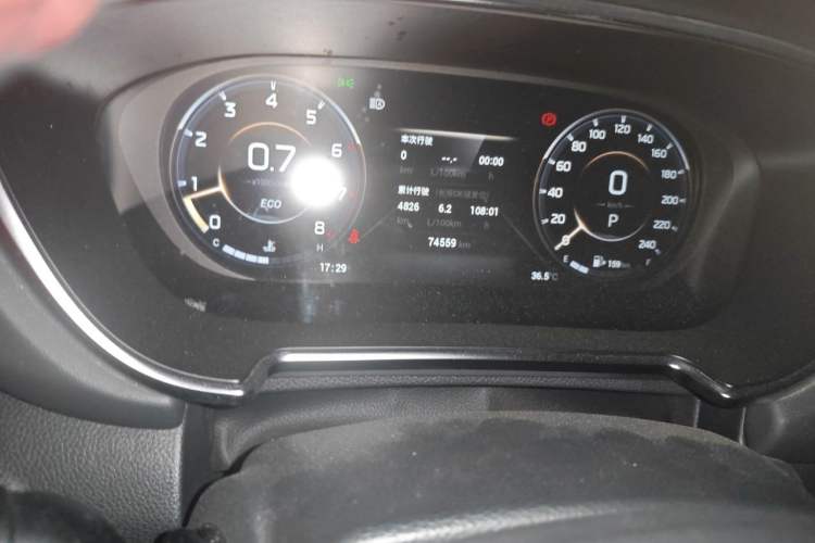 Used GAC Trumpchi GS4 PLUS 2021 390T Automatic Nebula Edition Instrument Cluster