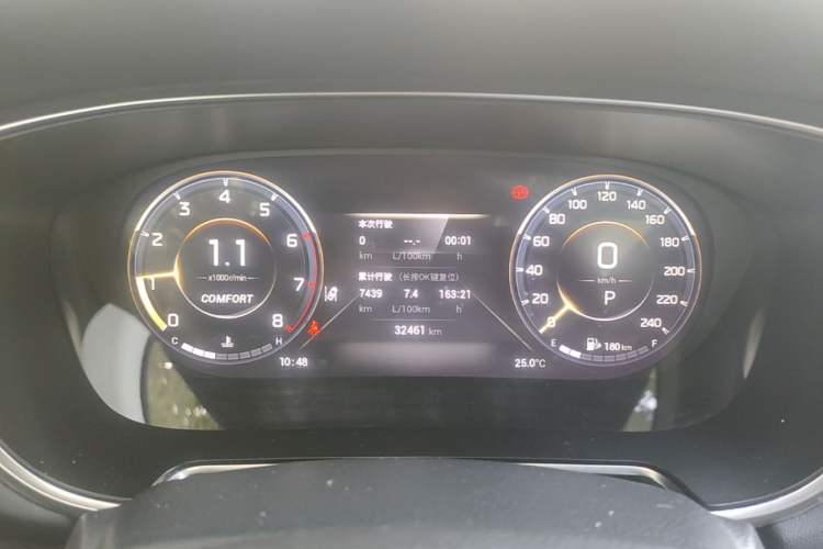 Used GAC Trumpchi GS4 PLUS 2021 270T Automatic Galaxy Edition Instrument Cluster