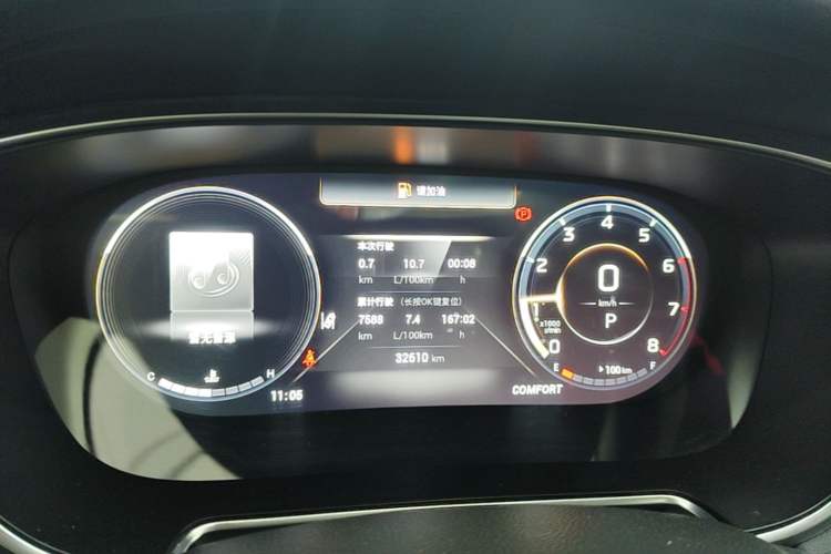 Used GAC Trumpchi GS4 PLUS 2021 270T Automatic Galaxy Edition Instrument Cluster
